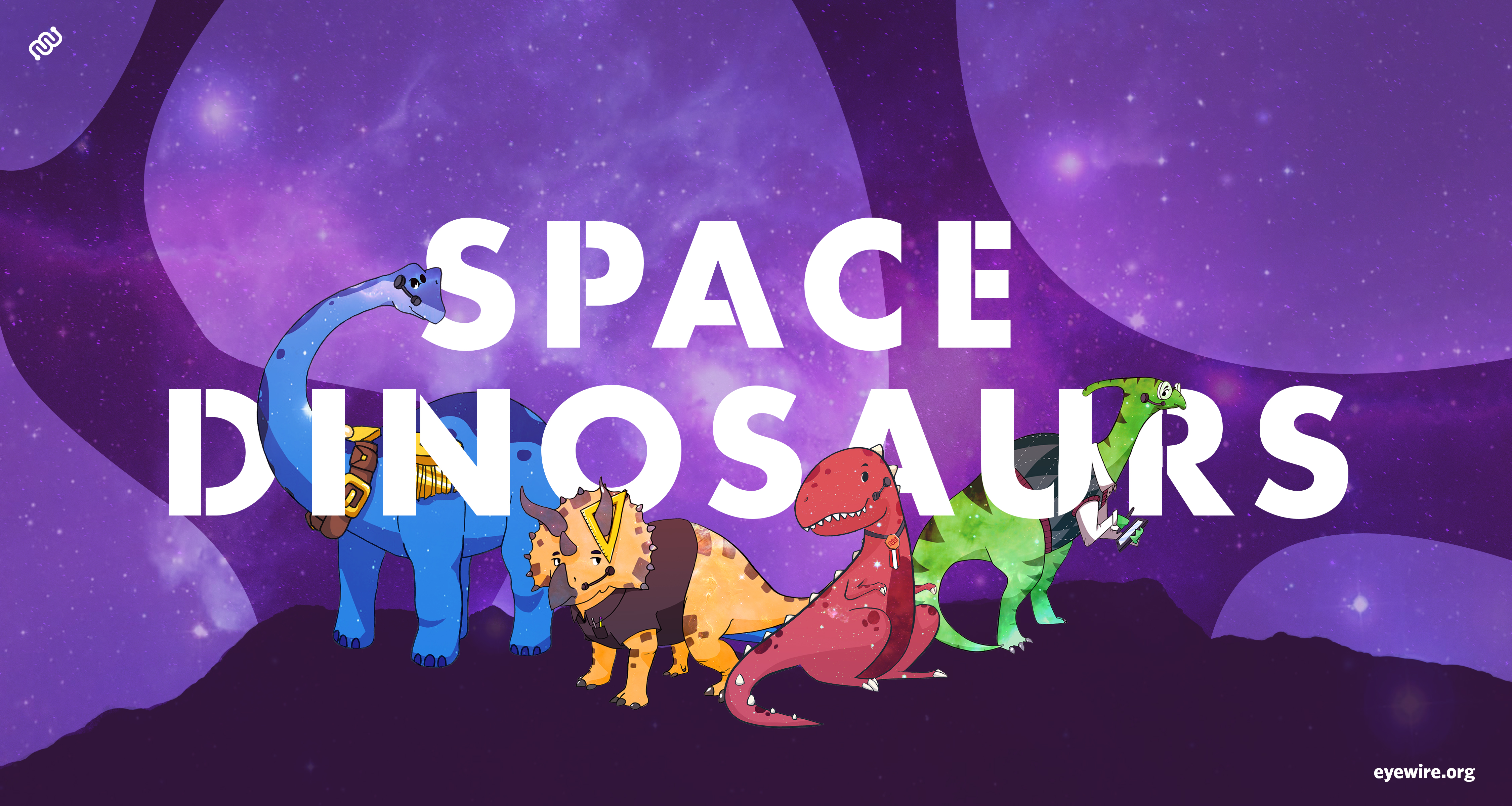 3d dinosaur in your space