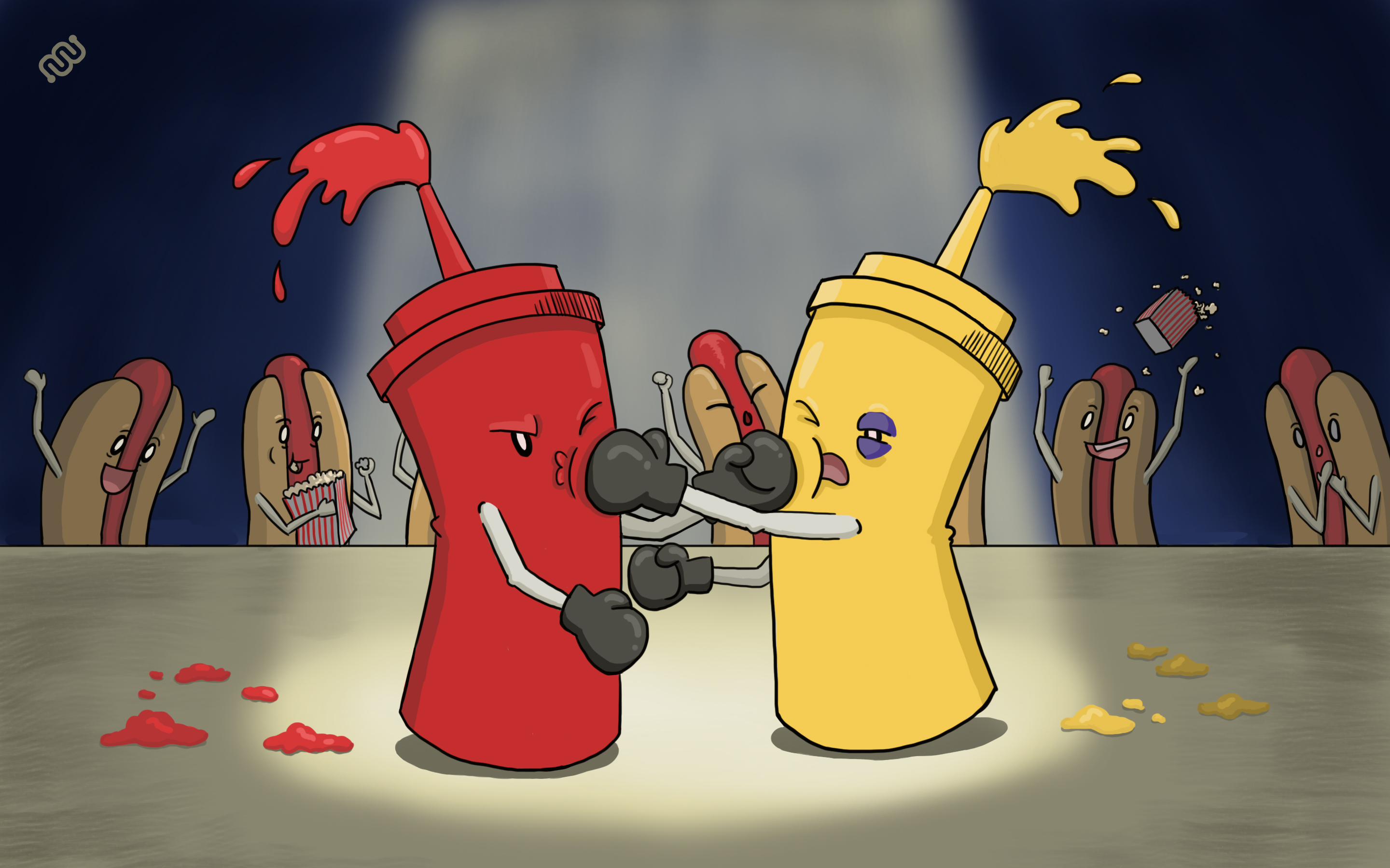 Battle of the condiments